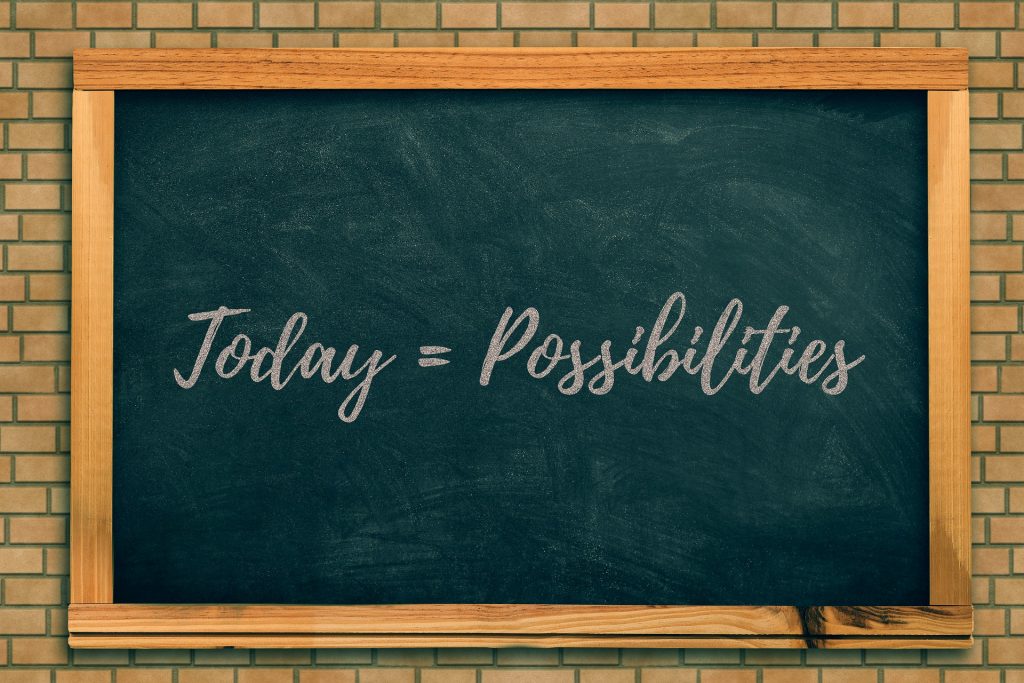 Today=Possibilities